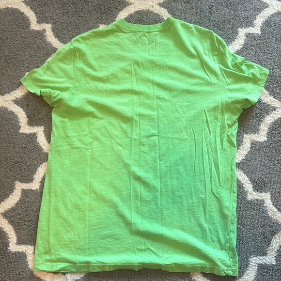 Men’s American Eagle Athletic Fit Tee Shirt- Green- Used- Excellent Condition - Picture 3 of 3